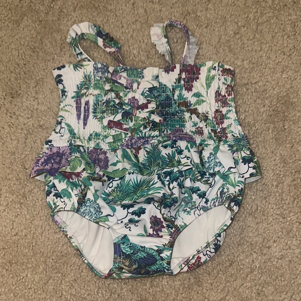 Floral Baby Romper